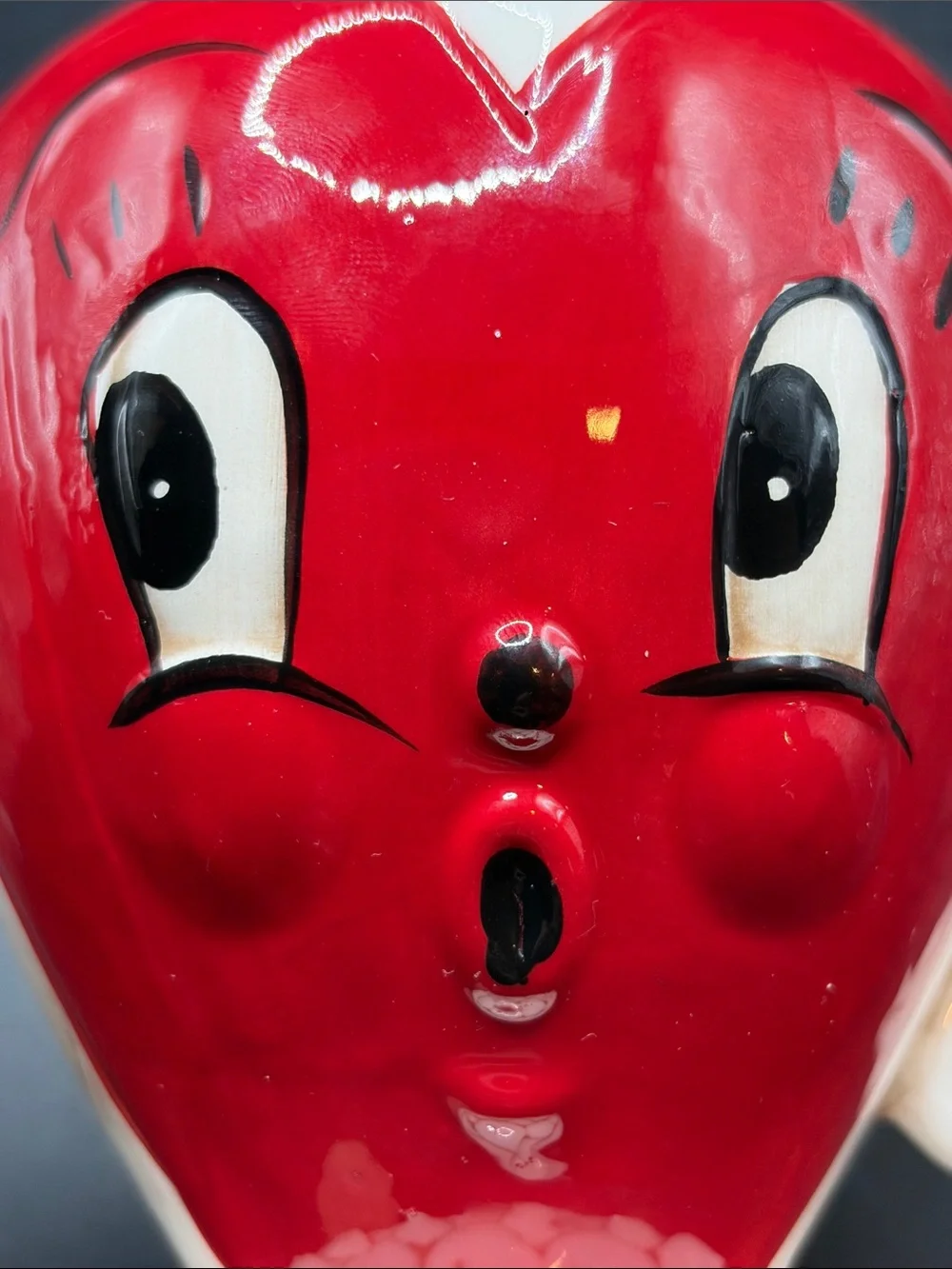 Johanna Parker Design Anthropomorphic Pop Art Heart Ceramic Mug Cup Kitchenware